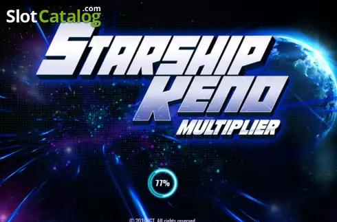 Starship Keno Multiplier Λογότυπο Starship Keno Multiplier Λογότυπο