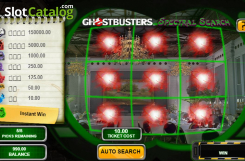 Οθόνη4. Ghostbusters Spectral Search Κουλοχέρης