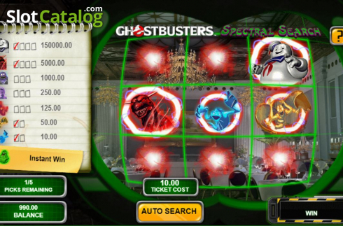 Οθόνη5. Ghostbusters Spectral Search Κουλοχέρης