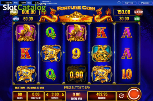 Οθόνη7. Fortune Coin Κουλοχέρης