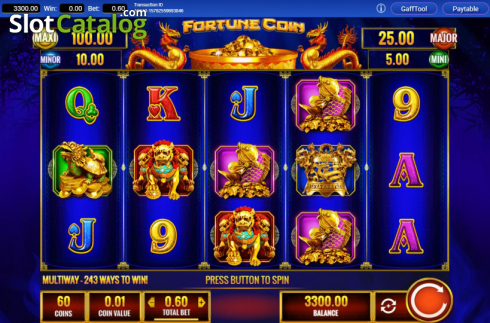 Οθόνη3. Fortune Coin Κουλοχέρης