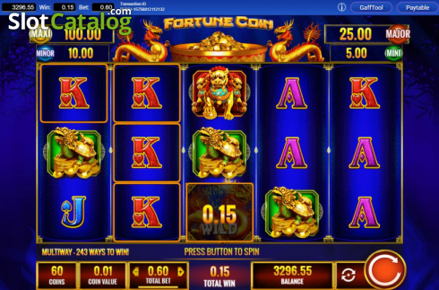 Οθόνη4. Fortune Coin Κουλοχέρης