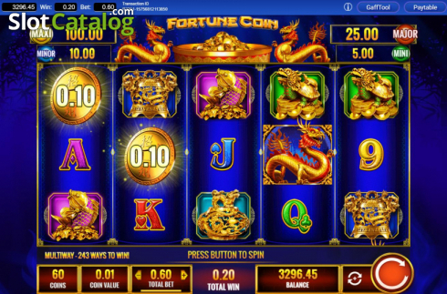 Οθόνη6. Fortune Coin Κουλοχέρης