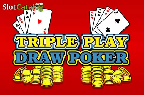 Triple Play Draw Poker Λογότυπο Triple Play Draw Poker Λογότυπο