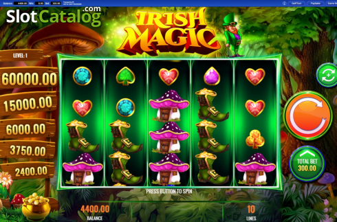 Οθόνη2. Irish Magic Κουλοχέρης