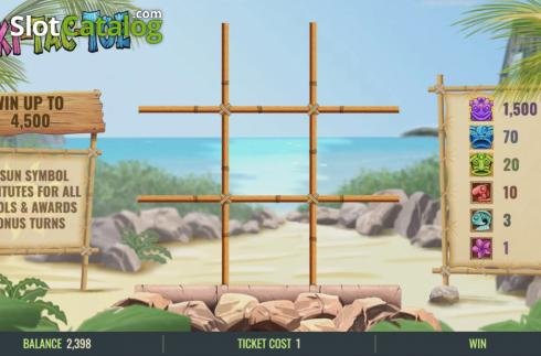 Οθόνη2. Tiki-Tac-Toe Κουλοχέρης