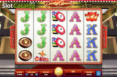 Οθόνη2. Lucky Casino Deluxe Κουλοχέρης