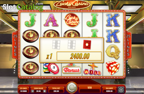 Οθόνη3. Lucky Casino Deluxe Κουλοχέρης