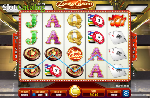 Οθόνη5. Lucky Casino Deluxe Κουλοχέρης