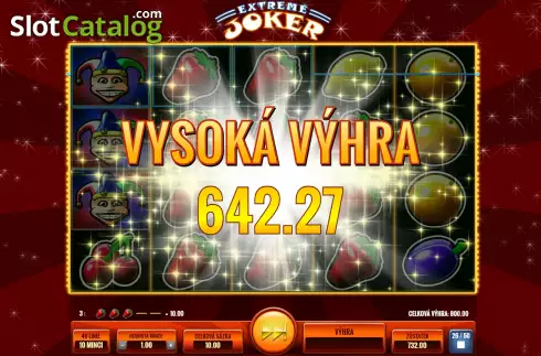 Οθόνη6. Extreme Joker Κουλοχέρης 