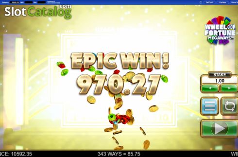 Οθόνη4. Wheel of Fortune Megaways Κουλοχέρης