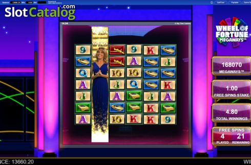 Οθόνη6. Wheel of Fortune Megaways Κουλοχέρης