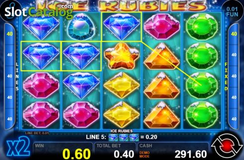 Οθόνη3. Ice Rubies Κουλοχέρης