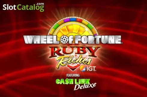 Wheel of Fortune Ruby Riches Λογότυπο Wheel of Fortune Ruby Riches Λογότυπο