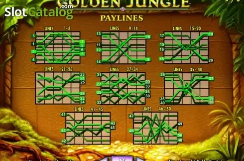 Οθόνη7. Golden Jungle Κουλοχέρης