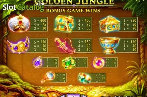 Οθόνη5. Golden Jungle Κουλοχέρης