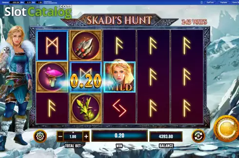 Οθόνη3. Skadi's Hunt Κουλοχέρης 