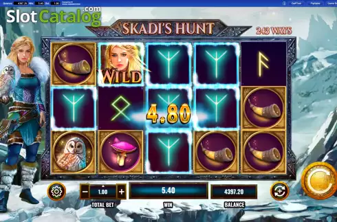 Οθόνη4. Skadi's Hunt Κουλοχέρης 