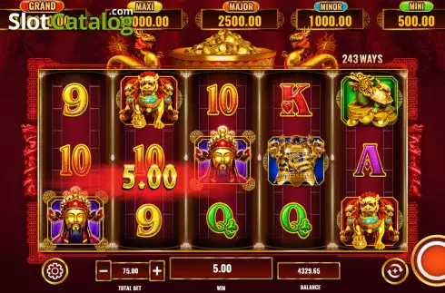 Οθόνη3. Fortune Coin Boost Κουλοχέρης