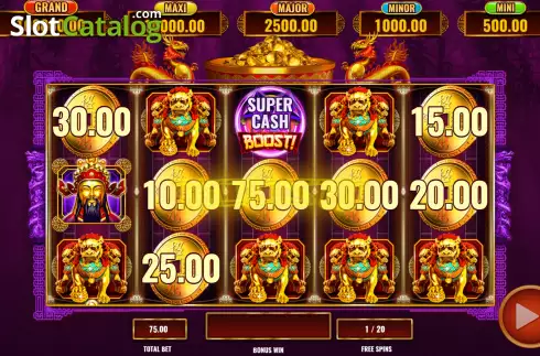 Οθόνη8. Fortune Coin Boost Κουλοχέρης