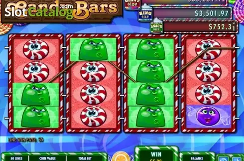 Οθόνη4. Candy Bars (IGT) Κουλοχέρης