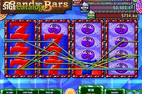 Οθόνη5. Candy Bars (IGT) Κουλοχέρης