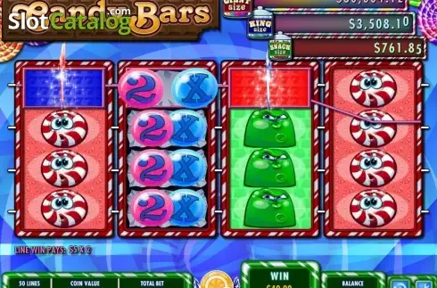 Οθόνη6. Candy Bars (IGT) Κουλοχέρης