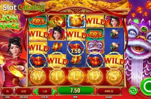 Οθόνη7. Lion Dance (IGT) Κουλοχέρης