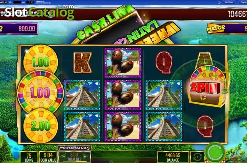 Οθόνη6. PowerBucks Wheel of Fortune Latin Getaways Κουλοχέρης