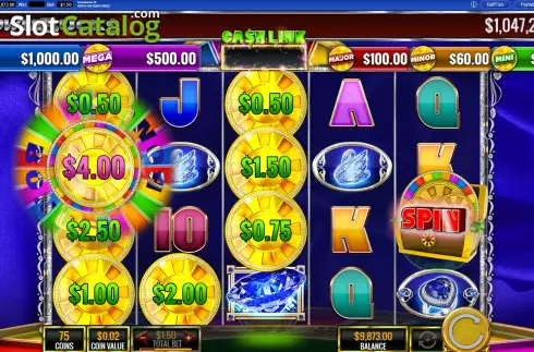 Οθόνη8. PowerBucks Wheel of Fortune Shimmering Sapphires Κουλοχέρης