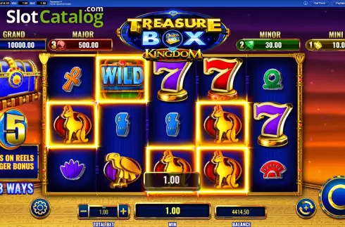 Οθόνη4. Treasure Box Kingdom Κουλοχέρης 