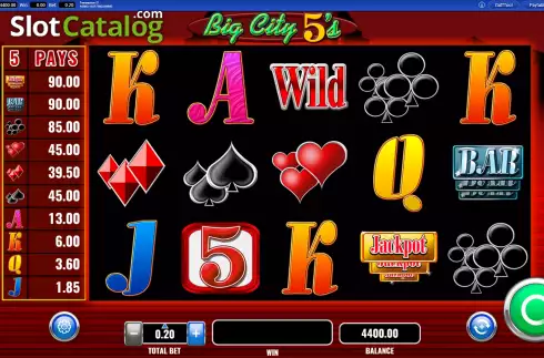 Οθόνη3. Big City 5's Κουλοχέρης