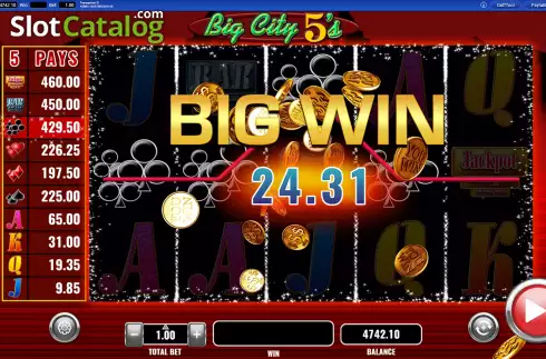 Οθόνη6. Big City 5's Κουλοχέρης