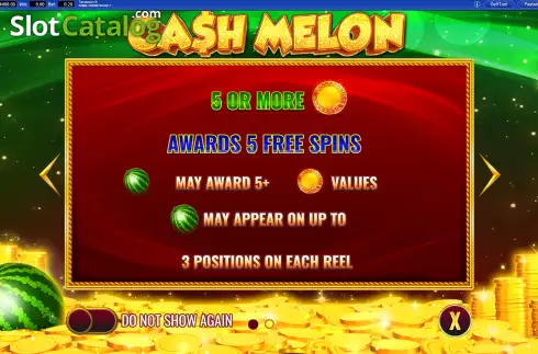 Οθόνη2. Cash Melon Κουλοχέρης