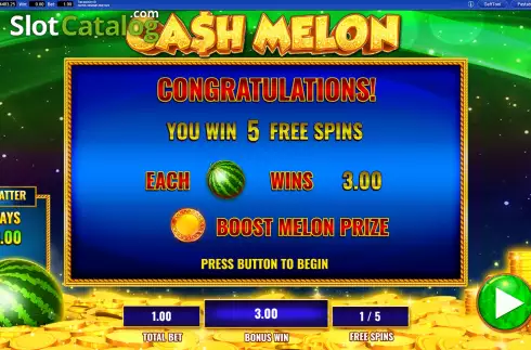 Οθόνη9. Cash Melon Κουλοχέρης