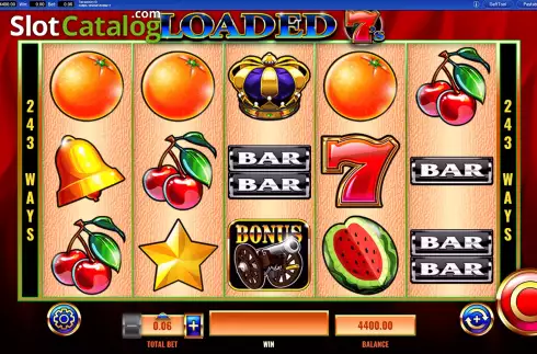 Οθόνη2. Loaded 7's Κουλοχέρης