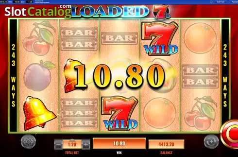 Οθόνη5. Loaded 7's Κουλοχέρης