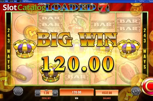 Οθόνη7. Loaded 7's Κουλοχέρης