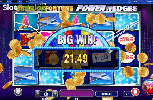 Οθόνη4. Wheel of Fortune Power Wedges Κουλοχέρης