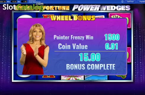 Οθόνη8. Wheel of Fortune Power Wedges Κουλοχέρης