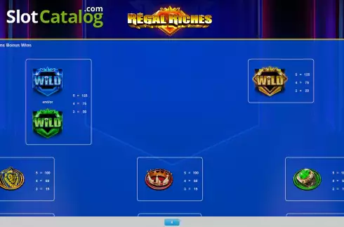Οθόνη4. Regal Riches (IGT) Κουλοχέρης 