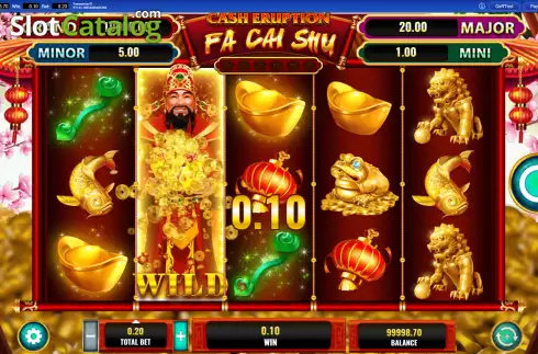 Οθόνη3. Cash Eruption Fa Cai Shu Κουλοχέρης 