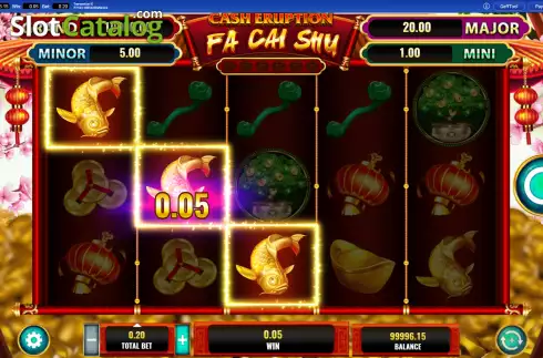 Οθόνη4. Cash Eruption Fa Cai Shu Κουλοχέρης 