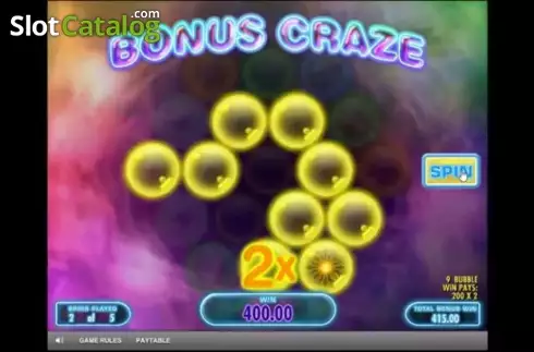 Μπράβο μανία. Bubble Craze Κουλοχέρης