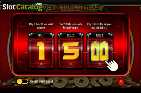 Οθόνη2. Lucky Golden Toad Κουλοχέρης