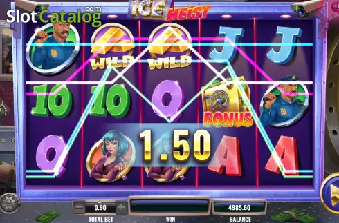 Οθόνη4. Ice Heist Κουλοχέρης