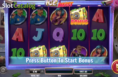 Οθόνη7. Ice Heist Κουλοχέρης