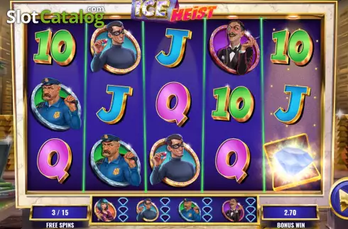Οθόνη9. Ice Heist Κουλοχέρης