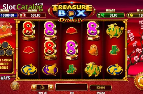 Οθόνη2. Treasure Box Dynasty Κουλοχέρης