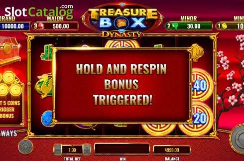 Οθόνη7. Treasure Box Dynasty Κουλοχέρης